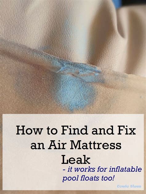 How to Fix an Air Mattress Leak: Step by Step Instructions